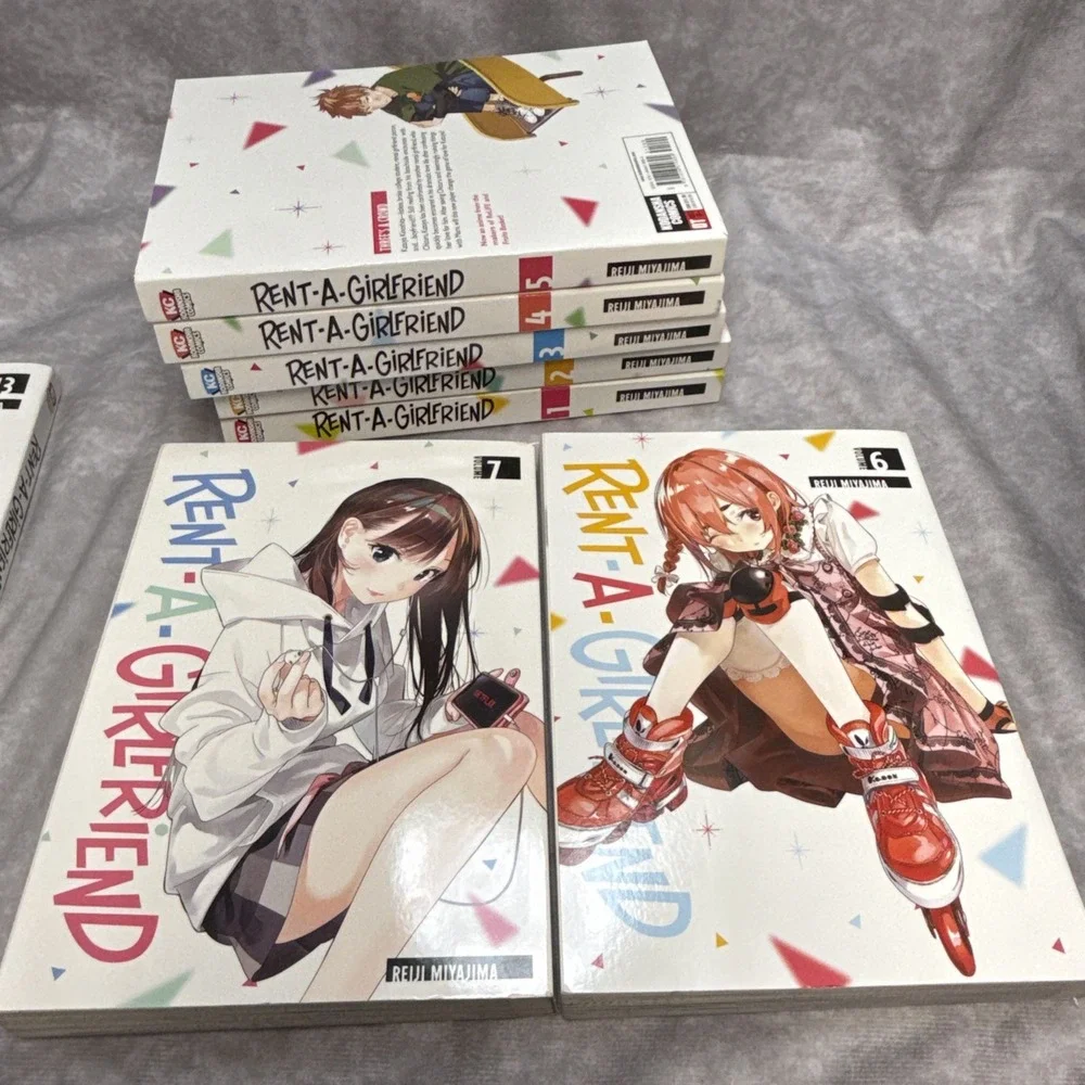 Rent-A-Girlfriend Manga English Volumes 1-13‎ Kodansha Comics Reiji Miyajima EUC